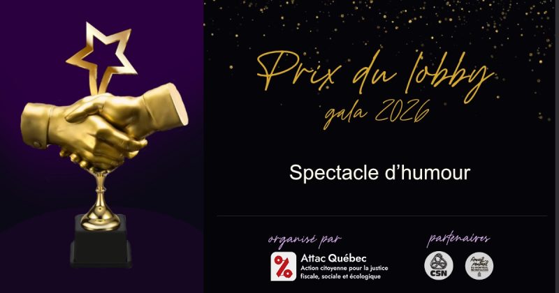 Affichette gala version billeterie 03 03 2026 Prix Lobby
